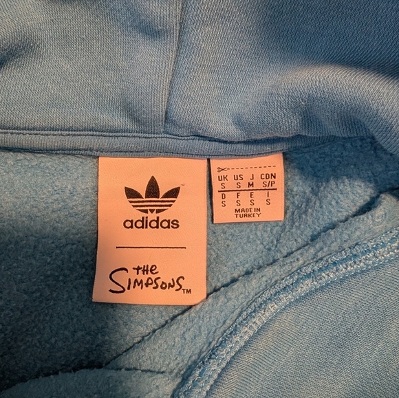 Adidas X The Simpsons Squishee Hoodie Size small - Picture 5 of 7